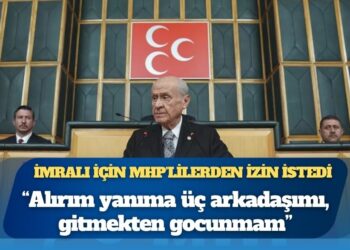 Bahçeli, İmralı için MHP’lilerden izin istedi: Alırım yanıma üç arkadaşımı, gitmekten gocunmam, ne varsa mertçe muhatabımın gözünün içine baka baka söylerim