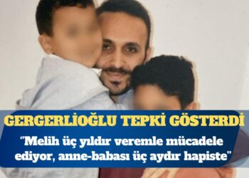 DEM Parti Milletvekili Ömer Faruk Gergerlioğlu: Hukuk devletiymişiz! Melih üç yıldır veremle mücadele ediyor, anne-babası üç aydır hapiste