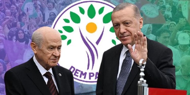 DEM Parti'den Cumhurbaşkanı Erdoğan ve Bahçeli'ye Teşekkür: 'İmralı Kararı Tarihi Önemde'