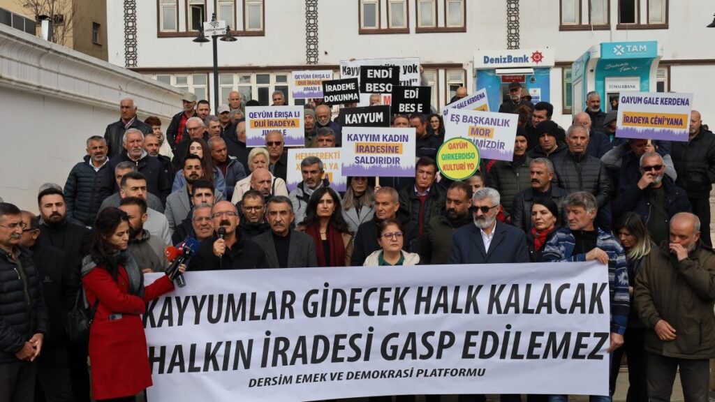 Dêrsim Emek ve Demokrasi Platformu: Halkın iradesi derhal teslim edilmeli