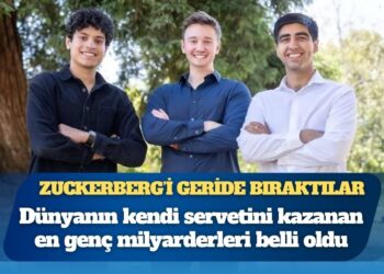 Dünyanın kendi servetini kazanan en genç milyarderleri belli oldu: Mark Zuckerberg’i geride bıraktılar