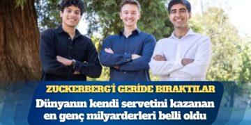 Dünyanın kendi servetini kazanan en genç milyarderleri belli oldu: Mark Zuckerberg’i geride bıraktılar