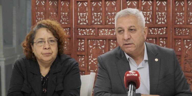 EMEP Genel Başkanı Aslan, gazetecilerle bir araya geldi