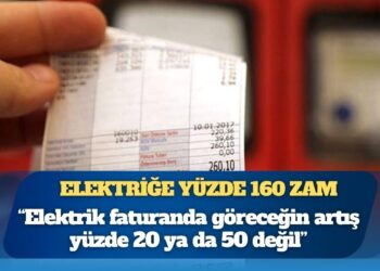 Murat Muratoğlu: Elektrik faturanda göreceğin artış yüzde 20 ya da 50 değil, yüzde 160