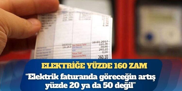 Murat Muratoğlu: Elektrik faturanda göreceğin artış yüzde 20 ya da 50 değil, yüzde 160