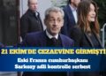 Eski Fransa cumhurbaşkanı Sarkozy adli kontrolle serbest