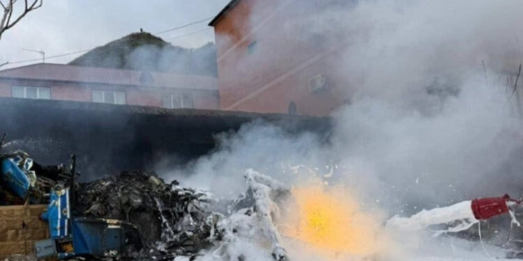 Evin Üzerine Helikopter Düştü! 4 Ölü, 3 Yaralı