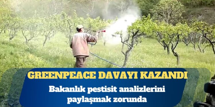 Greenpeace davayı kazandı: Tarım Bakanlığı pestisit analizlerini paylaşmak zorunda