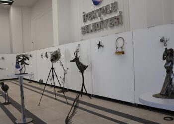 Hurda metallerin dönüşümü: Sanat bir zihin meselesi