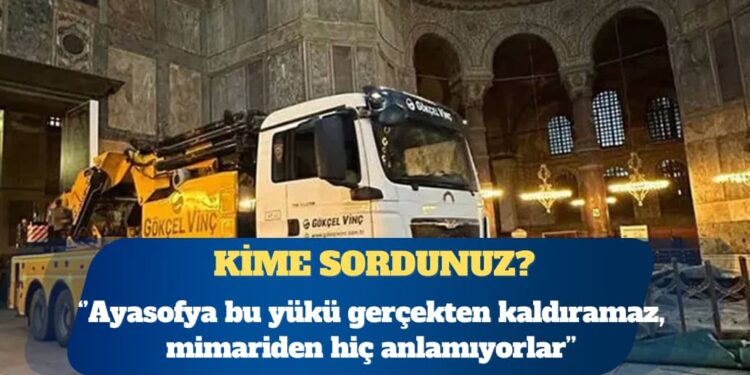 İlber Ortaylı: Ayasofya bu yükü gerçekten kaldıramaz, mimariden hiç anlamıyorlar