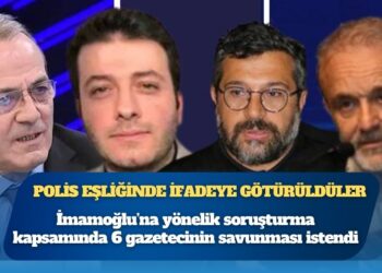 İmamoğlu’na yönelik soruşturma kapsamında 6 gazetecinin savunması istendi: Polis eşliğinde ifadeye götürülüyorlar