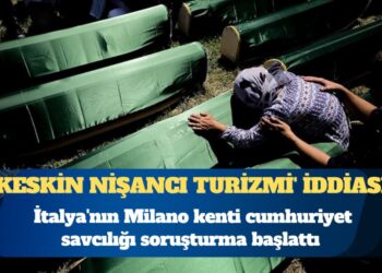 İtalya’da, Bosna Savaşı’nda ‘keskin nişancı turizmi’ iddiasına soruşturma