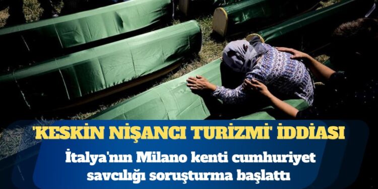 İtalya’da, Bosna Savaşı’nda ‘keskin nişancı turizmi’ iddiasına soruşturma