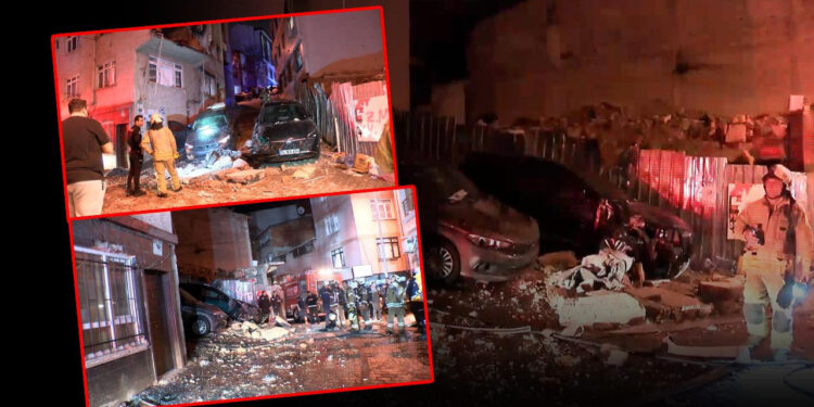 Kağıthane’de 6 Katlı Binada Patlama! Beton Parçaları Sokağa Savruldu