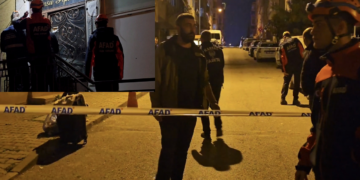 Kartal'da Panik Anları! Kolonlar Çatladı, Bina Mühürlendi