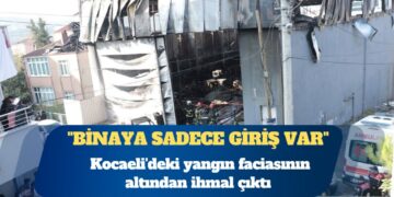 Kocaeli’deki facianın altından ihmal çıktı: Yangın söndürme sistemi yokmuş