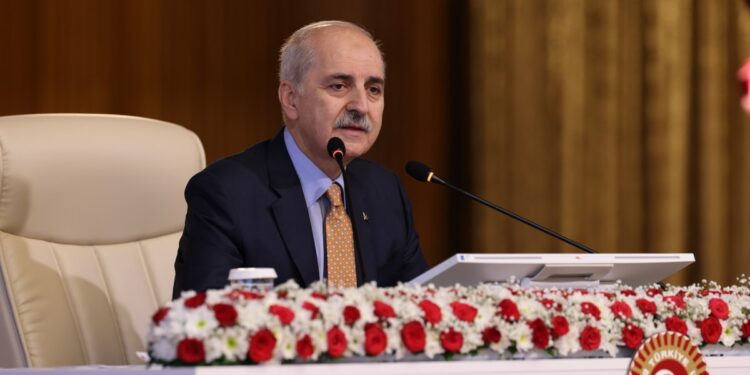 Kurtulmuş siyasi parti koordinatörleriyle bir araya geldi