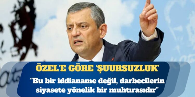 Özgür Özel: Yaşadığımız kötülüklerin sebebi bir kişinin siyasi ihtiraslarından ibarettir
