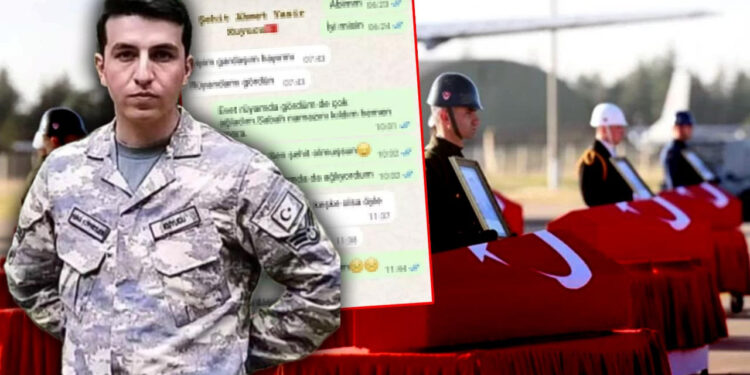 Şehit Ahmet Yasir Kuyucu’nun Son Mesajı Türkiye'yi Ağlattı! 'Sen Şehit Olmuşsun...'