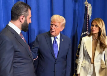 Suriye Cumhurbaşkanı Şara, Beyaz Saray Yolcusu