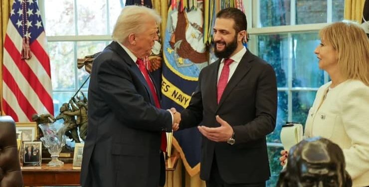 Trump, Ahmed Şara’yı Beyaz Saray’da ağırladı