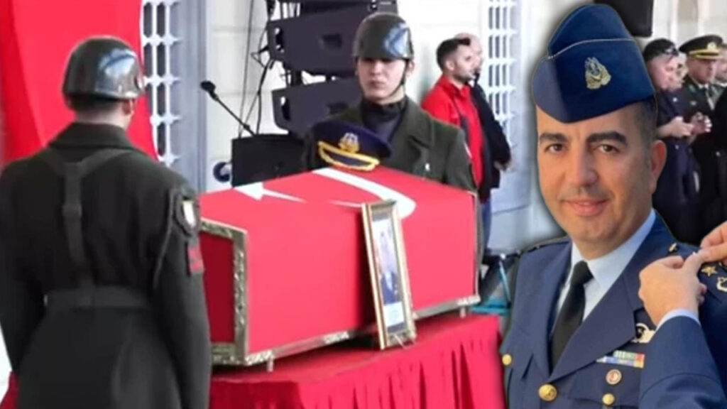 Türkiye Yasta... Şehit Pilot Yarbay Gökhan Korkmaz Son Yolculuğuna Uğurlanıyor