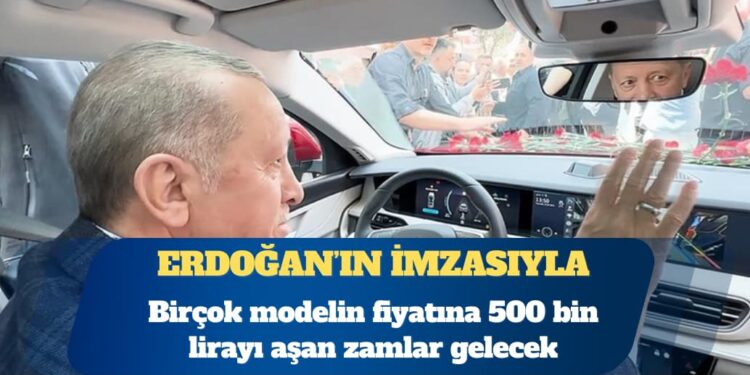 Yeni vergi yürürlüğe girdi: Araçlara 500 bin lirayı aşan zam