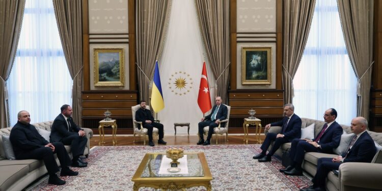 Zelenski ve Erdoğan görüştü