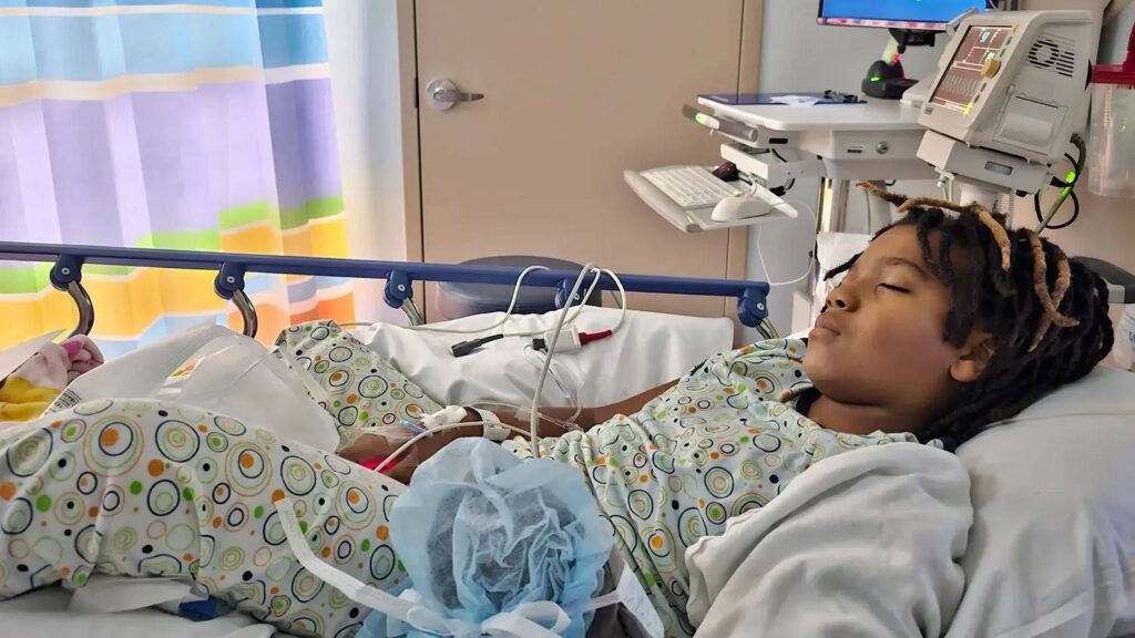 10 yaşındaki çocuk grip sonrası bacağını kaybetti