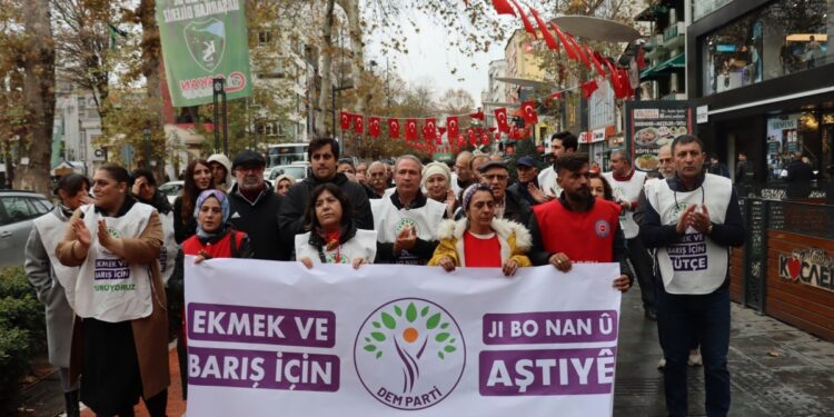 ‘Ekmek ve barış için bütçesi’ yürüyüşü: Savaş bütçesine karşı barış bütçesi talebi