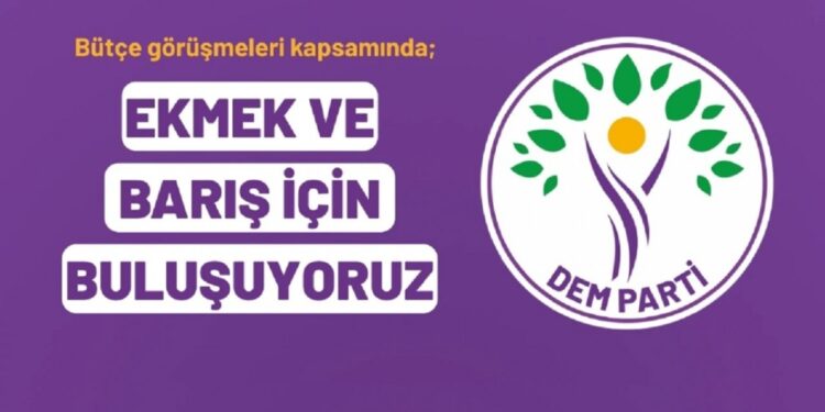 DEM Parti’nin ‘ekmek ve barış için bütçe’ yürüyüşü yarın başlıyor