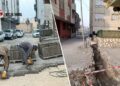 Pirsûs’ta belediye sokakları onarıyor DEDAŞ bozuyor