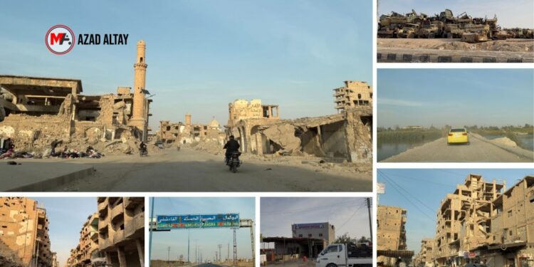 Dêrazor’un bir yanı yıkım, diğer yanı inşa