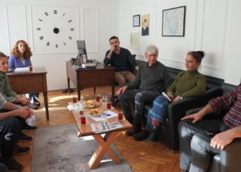 Sosyolog Holloway’den Asrın Hukuk Bürosu’na ziyaret