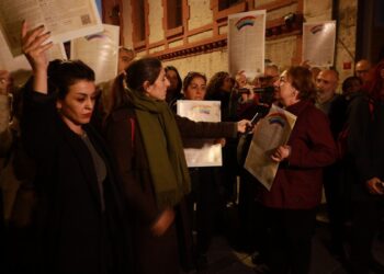 İnsan hakları haftasının son eylemine polis ablukası