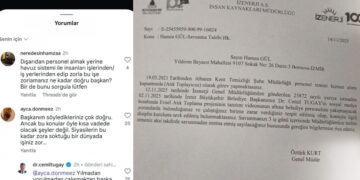 İzBB Başkanının gönderisine yorum yaptı, ücretsiz izne çıkarıldı
