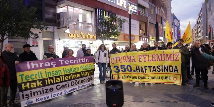 KHK eylemi 350’nci haftasında