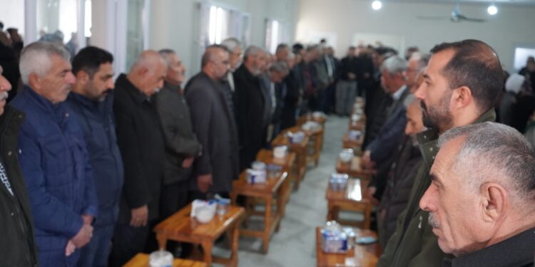 Mazlum Alas’ın taziyesine kitlesel ziyaret