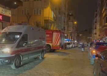 Güngören’de 6 katlı binada patlama