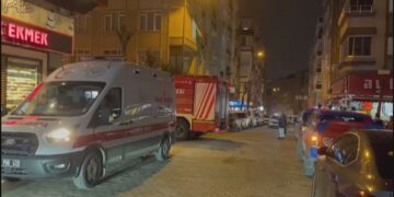 Güngören’de 6 katlı binada patlama