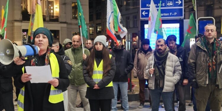 Halep’de ki saldırılar Winterthur’da protesto edildi