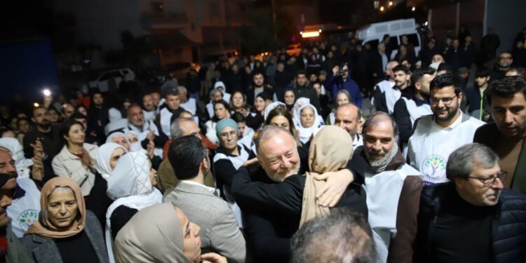 Yürüyüş Mersin’e ulaştı: Ekmek ve barış istiyoruz