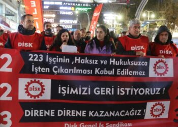 223 işçinin eylemi sürüyor: Ranta geçit vermeyeceğiz
