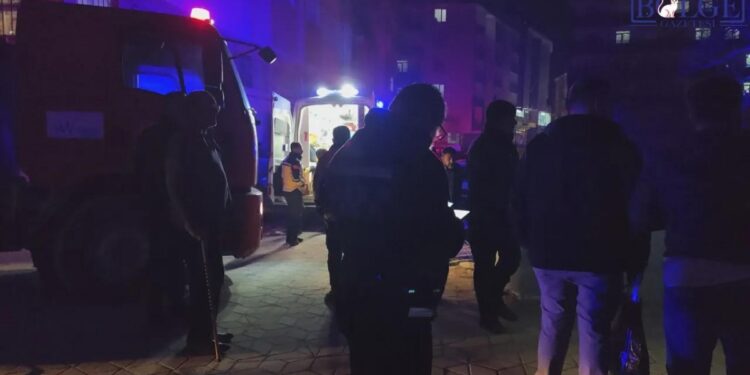 Erdîş’te yangın: 15 kişi hastaneye kaldırıldı