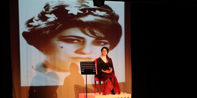 Amed'de Ayşe Şan için anma