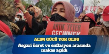 Asgari ücret ve enflasyon arasında makas açıldı: Asgari ücretlinin alım gücü yılın sonunda 15 bin 531 TL’ye geriledi