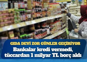 Türk gıda devi zor günler geçiriyor: Bankalar kredi vermedi, tüccardan 1 milyar TL borç aldı
