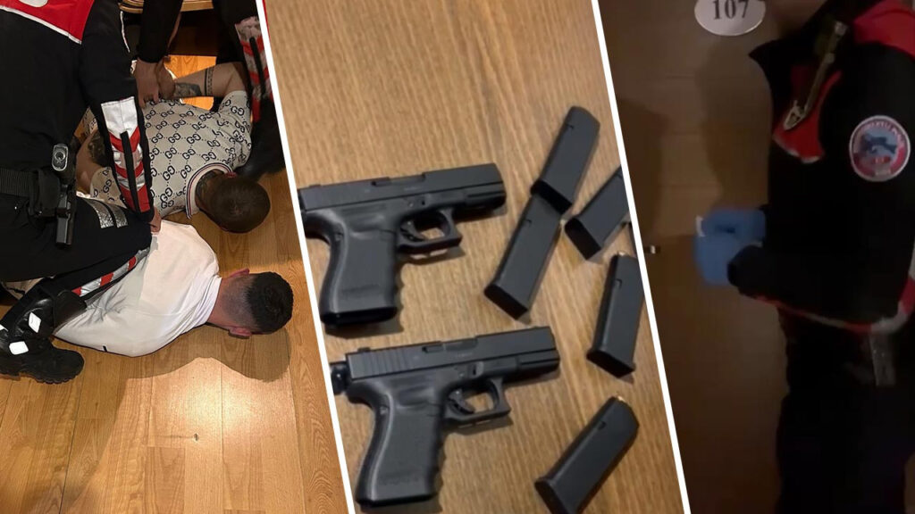 Beşiktaş’ta Film Gibi Operasyon: Otel Odasından Cephanelik Çıktı