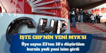 CHP’nin ‘A Takımı’ belli oldu: Yedi yeni isim