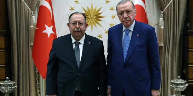 Cumhurbaşkanı Erdoğan, YSK Başkanı Yener ile Görüştü